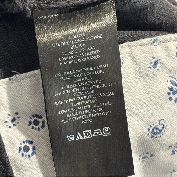 PILCRO Sz 8 The Skipper Jumpsuit Washed Out Smocked Back Wide Leg Strapless NWOT - Picture 12 of 13